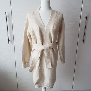Carbon38 Soft Cream Knitwear Robe